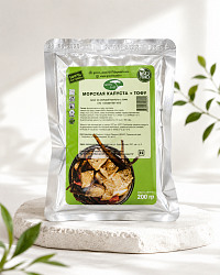 Салат из морской капусты с тофу, 200г
