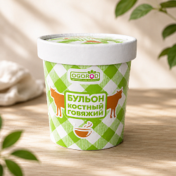 Бульон костный говяжий замороженный (300 мл)
