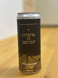 Холодный чай ромашковый "Степь и ветер" груша-лайм 0,33л