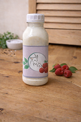 Козий йогурт питьевой "Малина" 250гр