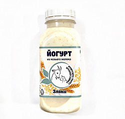 Козий йогурт питьевой "Злаки" 250 гр