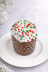 Кулич творожный ремесленный М 350 гр.