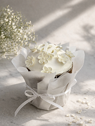 Кулич творожный Кружево М 350 гр.