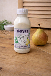 Козий йогурт питьевой "Груша" 250гр